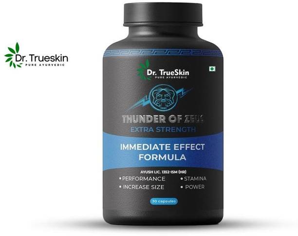 Dr.trueskin Thunder Of Zeus Capsules for energy and vitality recovery mix Pre Workout