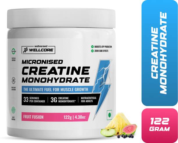 Wellcore Micronised Creatine Monohydrate | Lab Tested | Enhanced Absorption | 100% Pure Creatine