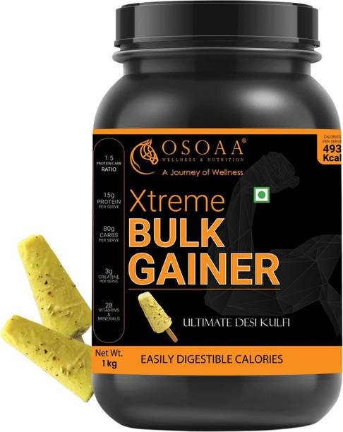 Osoaa Xtreme Ultimate Bulk Mass Gainer with high Calorie Weight Gain Powder/Supplement Weight Gainers/Mass Gainers