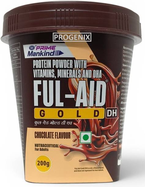 Progenix MANKIND FUL AID GOLD DHA PROTEIN POWDER WITH HIGH PROTEIN FOR MUSCLE,BODY,MASS Protein Blends