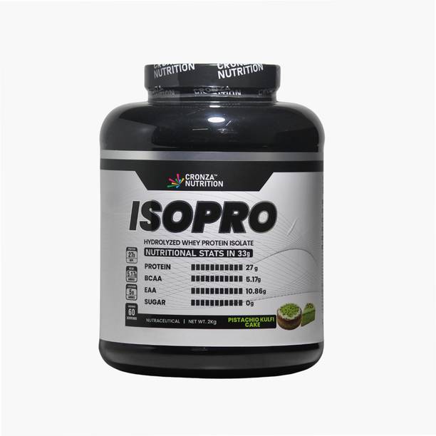 Cronza Nutrition ISOPRO Whey Protein Lean muscle growth & Strength No Added Sugar Whey Protein