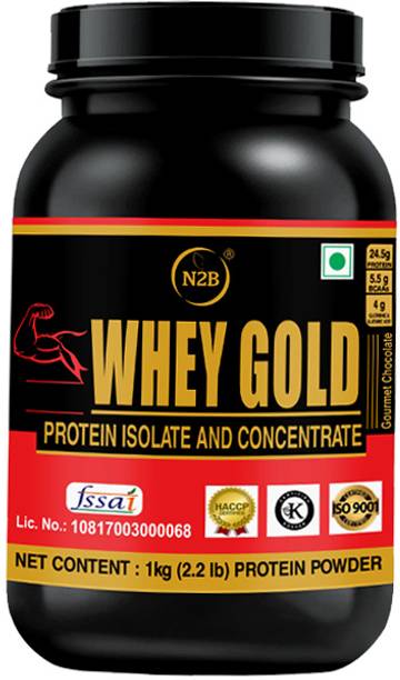 N2B NUTRITION WHEY GOLD WHEY PROTEIN ISOLATE AS PRIMARY INGREDIENT Whey Protein