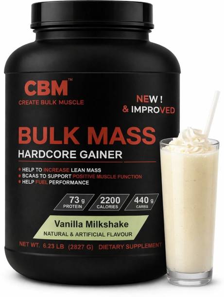 CBM Bulk Mass Gainer 3kg Weight Gainers/Mass Gainers