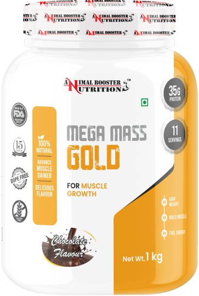 Animal Booster Nutrition Mega Mass Gold Weight Gainers/Mass Gainers