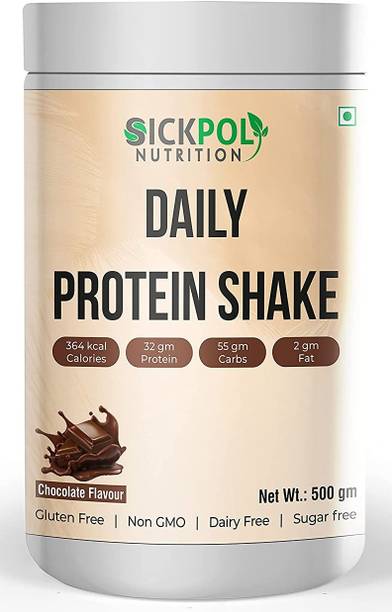Sickpol Nutrition Daily Protein Shake-Provide Energy,support Immunity & Bone Health for Men/Women Protein Shake