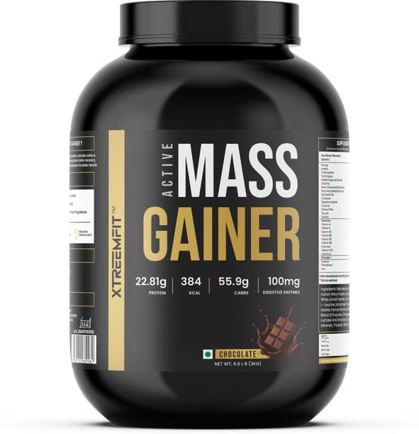 Xtreemfit Mass Weight Gainer_3kg High Protein Lean Muscle Whey Protein
