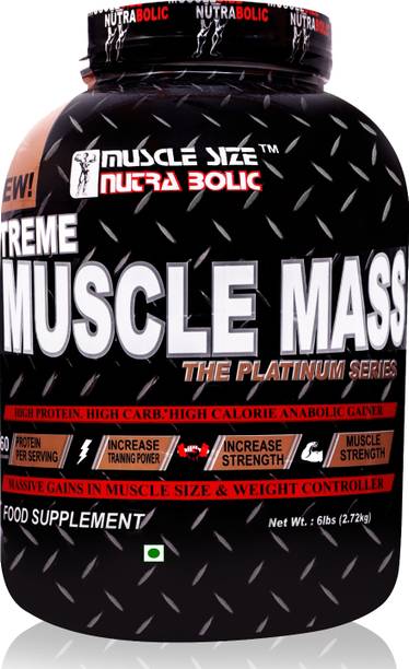 MSN Xtreme Muscle Mass Gainer High Protein Powder 6lbs Weight Gainers/Mass Gainers