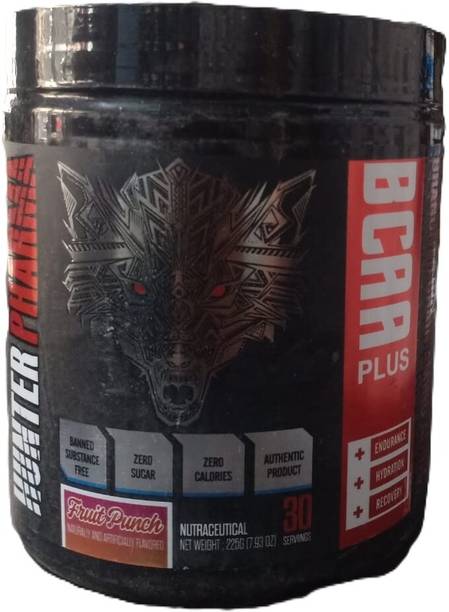 HUNTER PHARMA BCAA Plus With Zero Sugar Added For Fast Muscle Recovery BCAA
