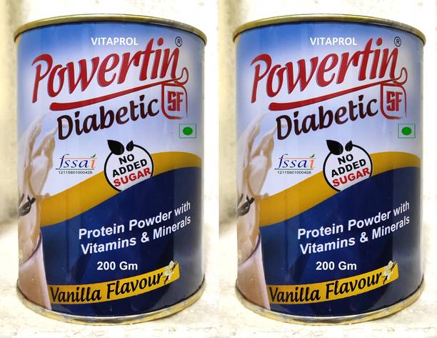 VITAPROL Powertin Sugarfree Protein Powder Energy Nutrition Growth Maintain Weight Sugar Protein Blends