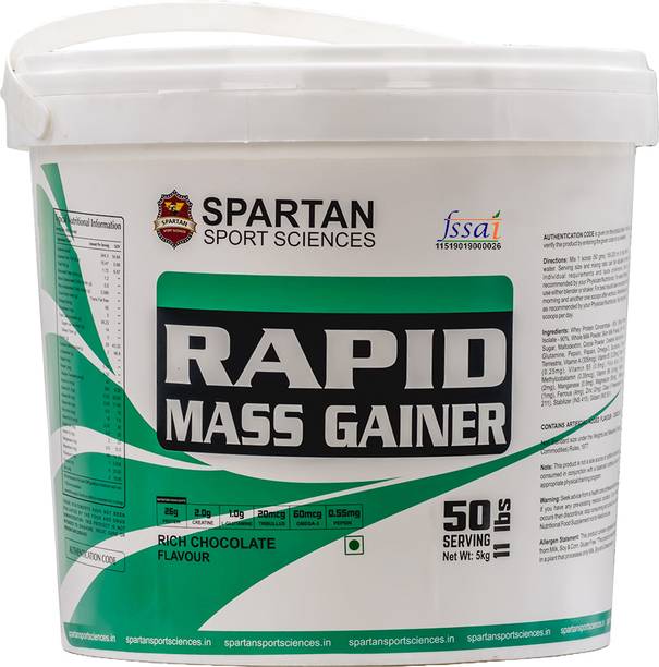 Spartan Sport Sciences Rapid Mass Gainer Weight Gainers/Mass Gainers