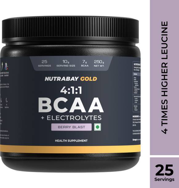 Nutrabay Gold BCAA 4:1:1 Berry blast BCAA