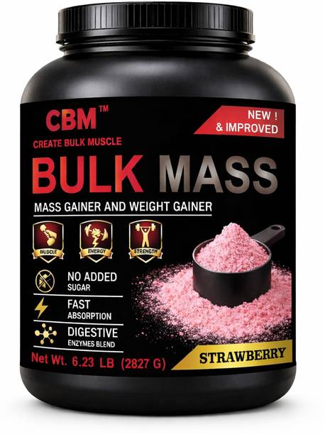 CBM Bulk Mass 6 Lb strawberry Weight Gainers/Mass Gainers