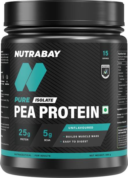 Nutrabay Pure 100% Pea Isolate - Plant-Based Protein