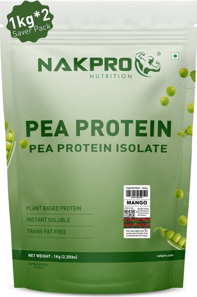Nakpro Pea Isolate Powder | 26g | Naturally Occurring Amino Acids | Plant-Based Protein