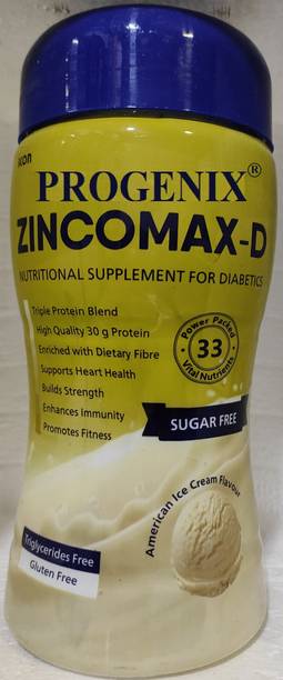 Progenix ZINCOMAX D SUGAR FREE PROTEIN POWDER FOR DIABETICS,CHOLESTEROL,HEART,FITNESS Protein Blends