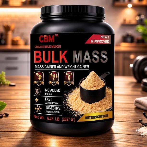 CBM BULK WEIGHT MASS GAINER FOR LEAN MUSCLES Weight Gainers/Mass Gainers