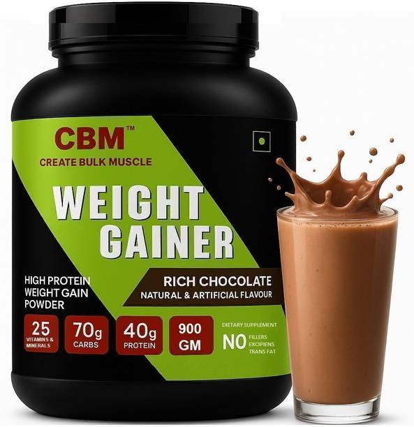CBM WEIGHT GAINER BULK MUSCLE RICH CHOCOLATE Weight Gainers/Mass Gainers