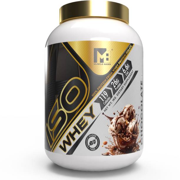 Muscle Basix Iso Whey | 26g Protein | 6.6g EAA Whey Protein