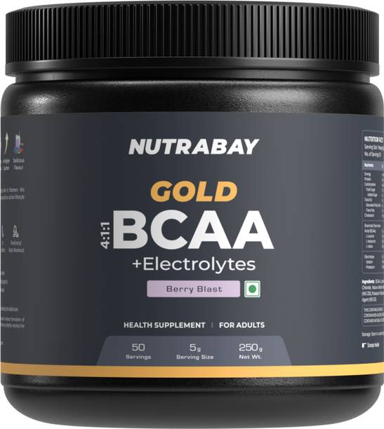 Nutrabay Gold BCAA 4:1:1 Berry blast BCAA