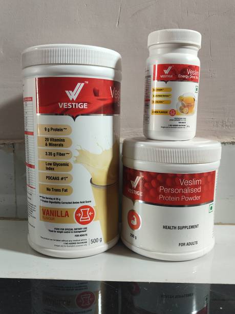 Vestige VANILLA SHAKE & PROTEIN POWDER 200GM & LEMON Protein Shake