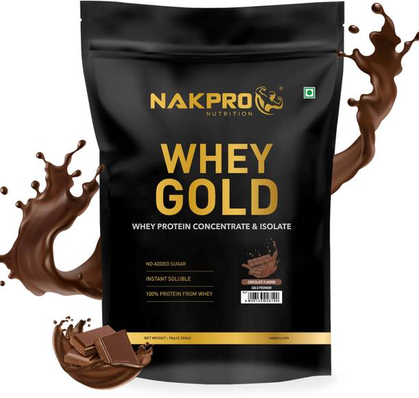 Nakpro GoldPremium Isolate and Concentrate, 27g ProteinPowder Whey Protein