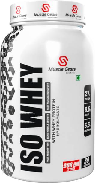 Muscle Gears ISO Whey Protein 2lbs Whey Protein