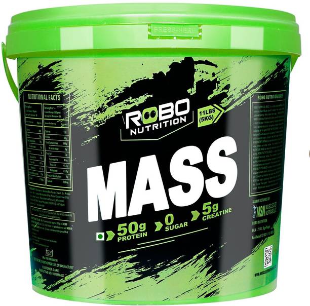 MUSCLE SIZE MUSCLE MASS GAINER HIGH PROTEIN POWDER (11lbs) Weight Gainers/Mass Gainers