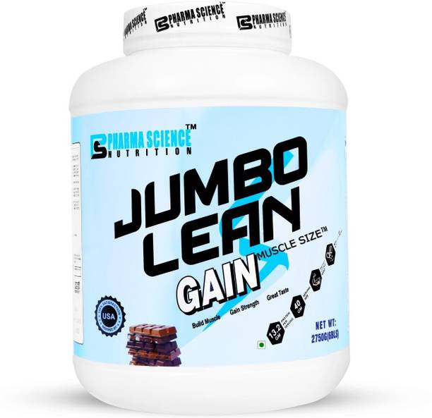 Pharma Science Jumbo Lean Gain & Weight Gainer 6lbs Weight Gainers/Mass Gainers