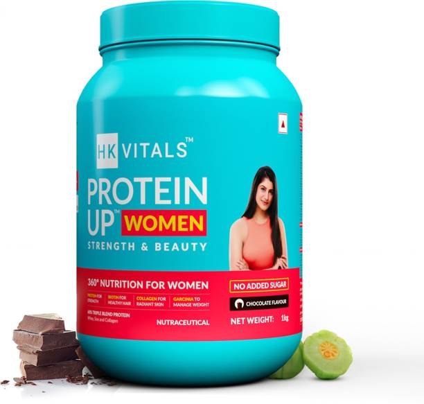 HEALTHKART HK Vitals ProteinUp Women, Triple Blend with Collagen & Biotin Whey Protein
