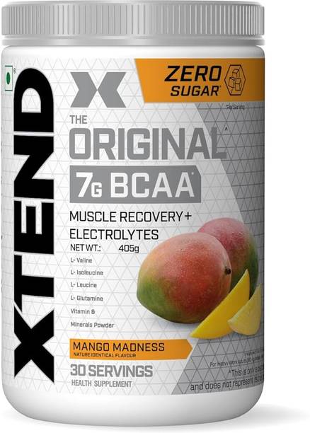 Scivation Xtend Original BCAA Powder For Adults (INT-Workout, 7G Bcaas, 0G Carbs,Sugar & Calori) BCAA