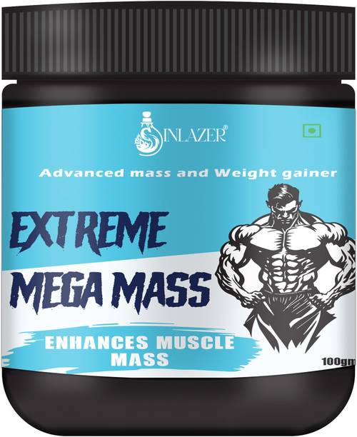 inlazer Extreme Mega Weight Gain Powder / Fast Health Gain with High Protein Men & Women Weight Gainers/Mass Gainers
