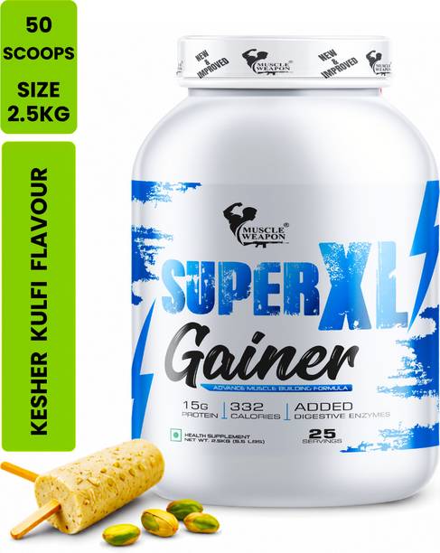 Muscle Weapon Super Mass Gainer | XXL Mass Gainer | Real Mass Gainer Weight Gainers/Mass Gainers