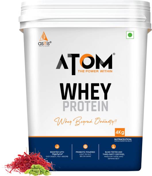 AS-IT-IS Nutrition ATOM with Digestive Enzymes | USA Labdoor Certified for Purity Whey Protein