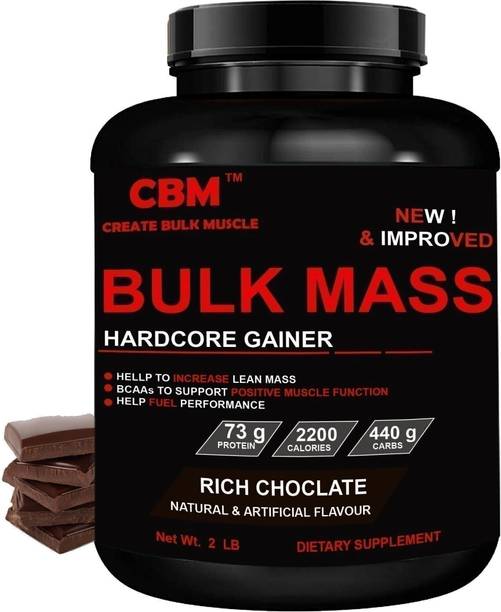 CREATE BULK MUSCLE NEW BULK MASS RICH CHOCOLATE PROTEIN SUPPLEMENT POWDER Weight Gainers/Mass Gainers
