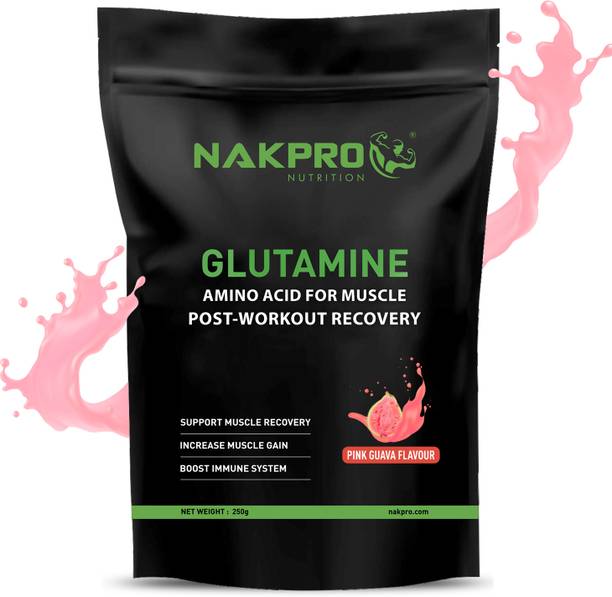 Nakpro L-Glutamine Powder ,Post Workout Muscle Recovery & Healthy Immune Supplement Glutamine