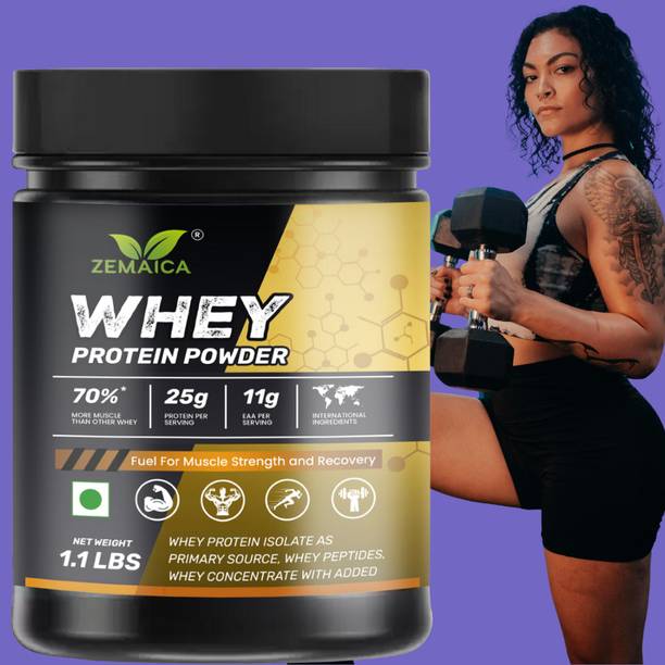 ZEMAICA Whey Protein Powder Premium Quality Weight Gainer for Muscle Growth Whey Protein