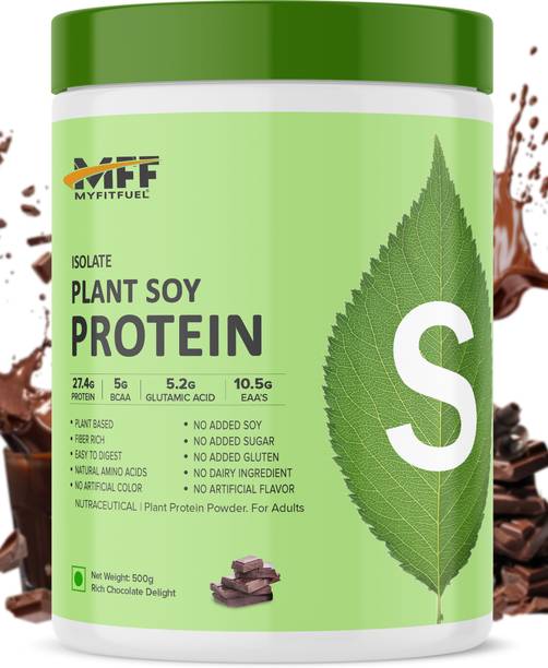 MyFitFuel MFF Soy Protein Isolate Powder 500g Choco. Plant-Based Protein