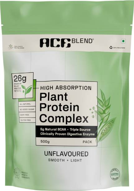 Ace Blend Triple Complex (Pea + Rice + Indian Lentil) Premium Plant Plant-Based Protein