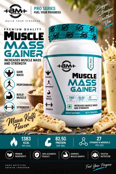 BM NUTRITION MUSCLE MASS GAINER Weight Gainers/Mass Gainers