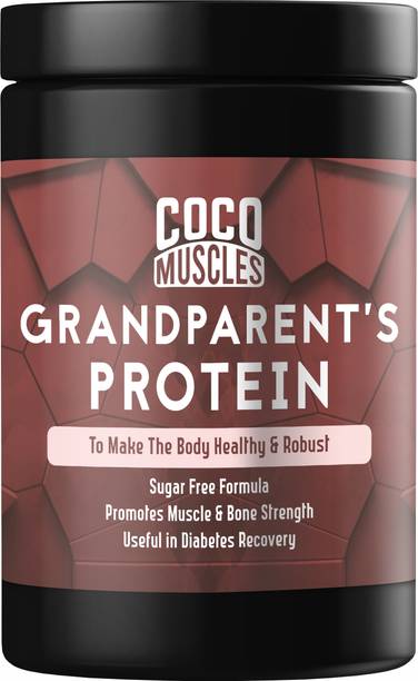 Coco Muscles Grandparent’s Protein for Senior Citizen Muscle Recovery & Immunity Booster Protein Blends