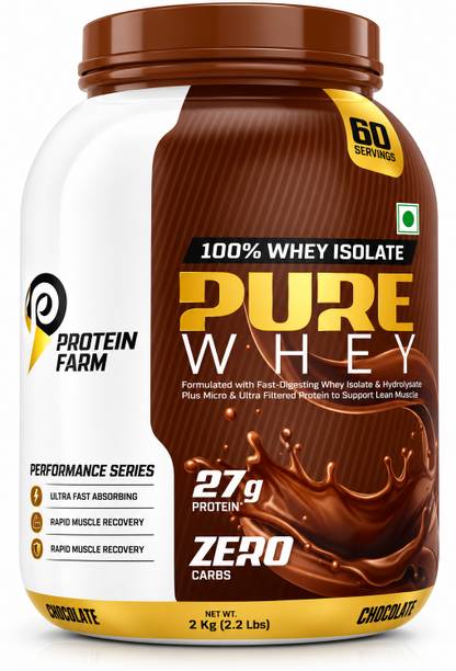 PROTEINFARM PURE WHEY ISOALTE AND HYDROLYSED PROTEIN 2 KG , Whey Protein