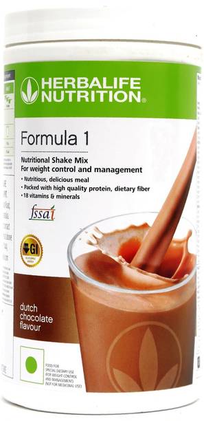 Herbalife Nutrition Formula 1 Protein Shake Mix - Chocolate Flavor For Weight Loss & Management Protein Shake