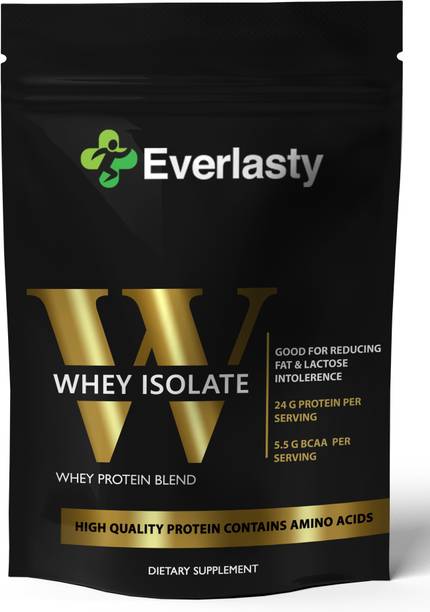 Everlasty 100% Whey Protein Isolate Supplement Powder P...