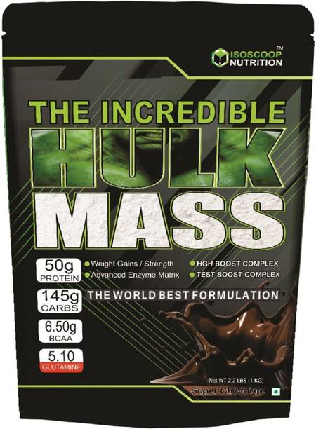 iso scoop nutrition Nutrition HULK MASS 1kg. Weight Gainers/Mass Gainers