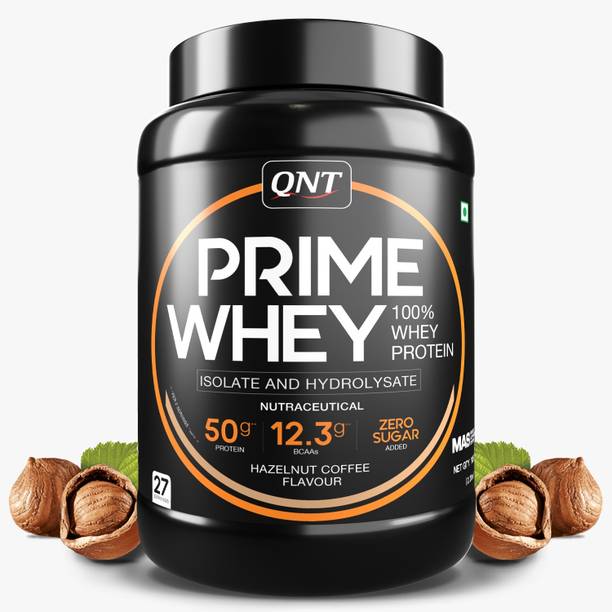 QNT Prime Whey, 100% Pure Whey Protein with whey Isolate for Lean Muscles Whey Protein