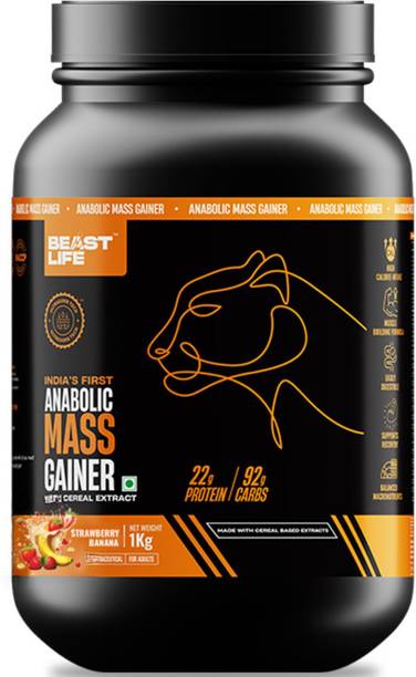 BeastLife High Rich Protein Gainer - No Maltodextrin Weight Gainers/Mass Gainers