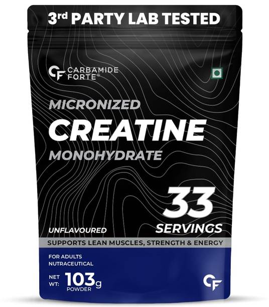 CARBAMIDE FORTE Micronized Creatine Monohydrate Powder | Supplement for Muscle Strength Creatine