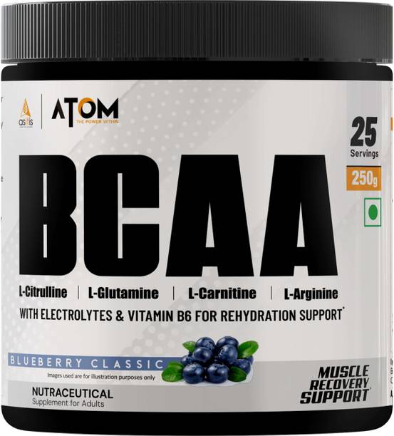 AS-IT-IS Nutrition ATOM BCAA 250g with L-arginine, L-Carnitine, L-Citrulline | BCAA