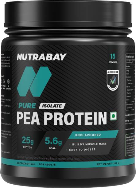 Nutrabay Pure 100% Pea Isolate - Plant-Based Protein