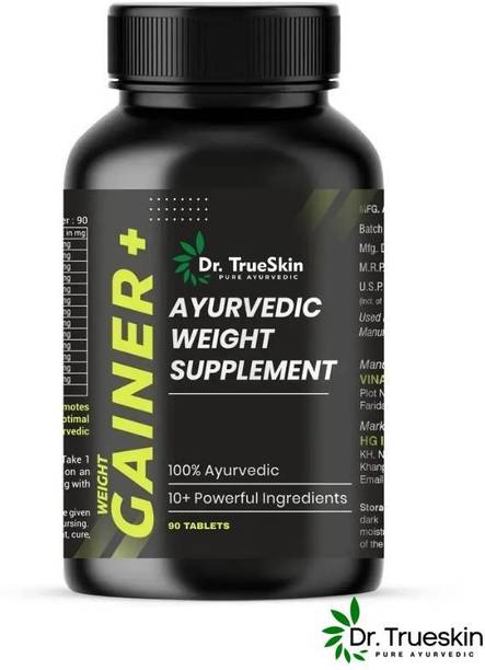 Dr.trueskin Weight Gainer+ Build Mass and Strength Fast Weight Gainers/Mass Gainers